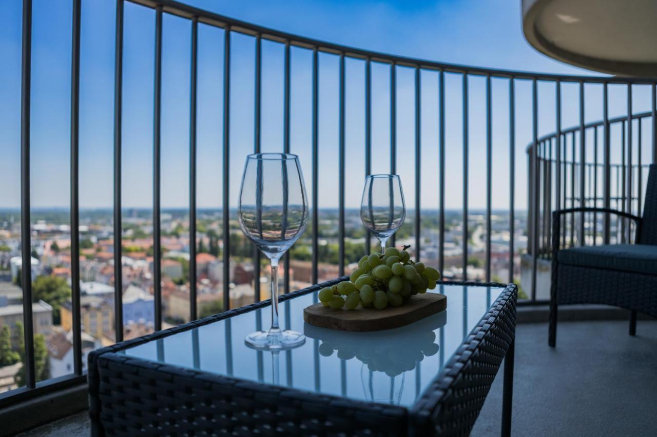 Fresh Apartment - 20Th Floor - Netflix - Center اوغسبورغ المظهر الخارجي الصورة